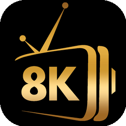 Strong8K gold TV logo